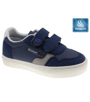 Детски тъмносини кецове с велкро  снимка