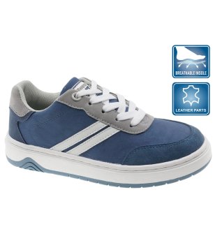 Детски сникърси в тъмносин цвят снимка