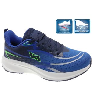 Сини детски маратонки с дишаща стелка снимка