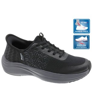 Черни дамски маратонки с мрежеста горна част снимка