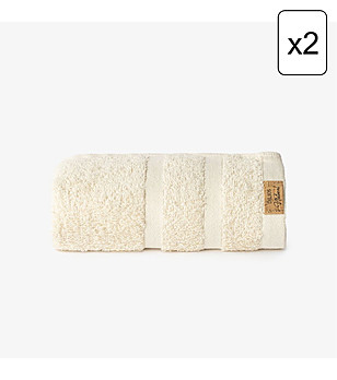 2 бр хавлиени кърпи на линии 30/50 см от натурален памук снимка