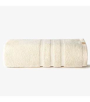 Хавлиена кърпа НАТУРАЛ с линии 70/140 см от натурален памук снимка