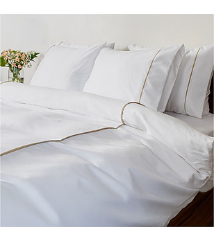 Двоен плик с калъфки от Памучен сатен  снимка