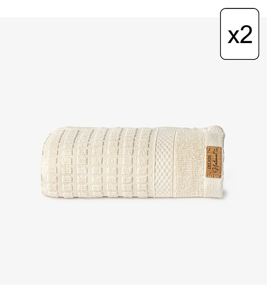 2 бр хавлиени кърпи 30/50 см от натурален памук снимка