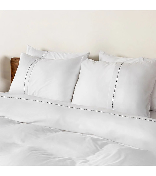 Двоен плик с калъфки от Памучен сатен снимка