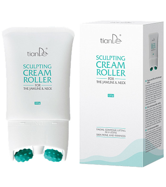 Крем ролер за оформяне на брадичката и шията 120 гр снимка