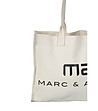 Бяла плажна памучна чанта ECO BAG-2 снимка