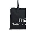 Черна плажна памучна чанта ECO BAG-2 снимка