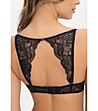 Тъмносин дантелен сутиен с корсетно връзване TEMPTRESS-3 снимка