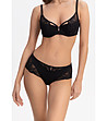 Черни бикини бразилиана с дантела RICHNESS-2 снимка