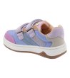 Лилави детски сникърси с лепенки-2 снимка