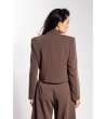 Кафяво късо сако Ziri-2 снимка