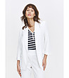Бял сако с 3/4 ръкав-3 снимка