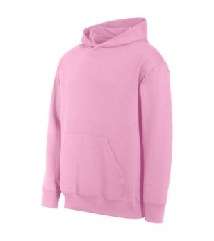 Розов унисекс суитшърт с качулка Ino снимка