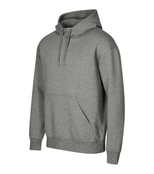 Сив унисекс суитшърт с качулка Ino снимка