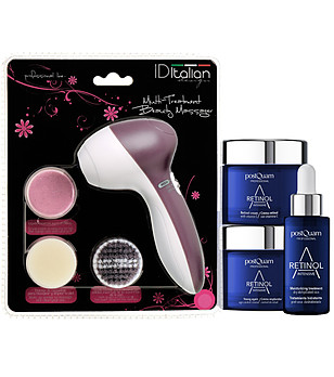 Комплект за лице с ретинол с апликатор за крем снимка