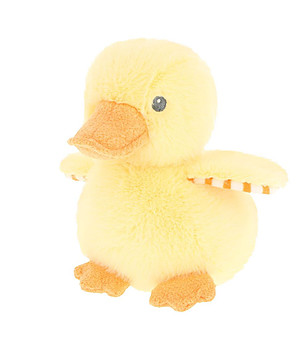 Жълта плюшена играчка Пате снимка