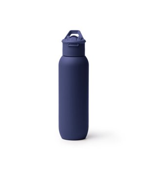 Тъмносиня термо бутилка BULGON 500 мл снимка