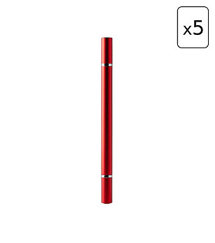 5 бр. червен химикал и молив 2 в 1 BOLPIN снимка