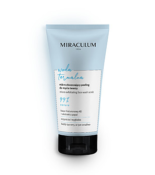 Микроексфолиращ измиващ скраб за лице с термална вода 150 ml снимка