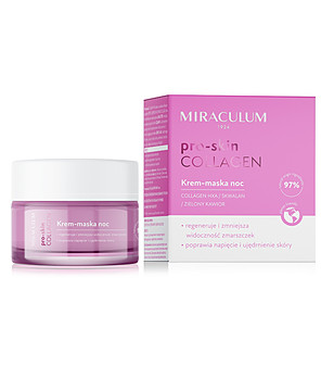 Нощна крем-маска за лице pro-skin COLLAGEN 50 ml снимка