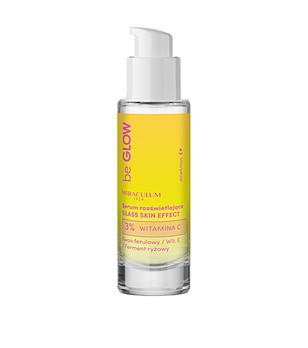 Изсветляващ серум за лице Be GLOW 30 ml снимка