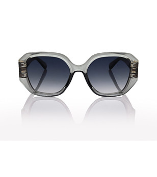 Сиви слънчеви очила с градиентни стъкла снимка