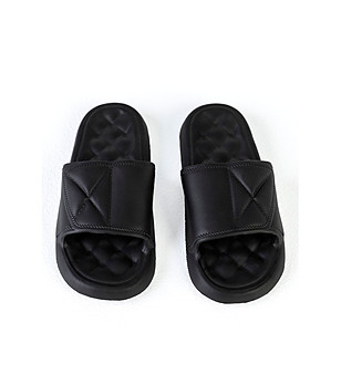 Мъжки черни чехли Funky Steps  снимка