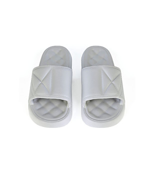 Мъжки сиви гумени чехли Funky Steps снимка