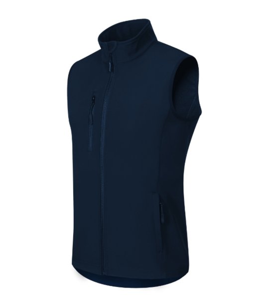 Тъмносин мъжки елек Lukе снимка