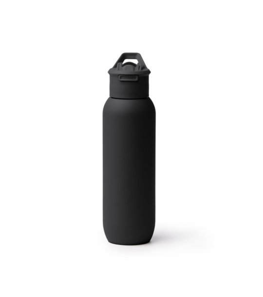 Черна термо бутилка с дозатор BULGON 500 мл снимка