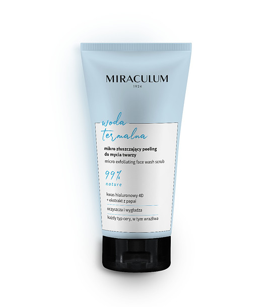 Микроексфолиращ измиващ скраб за лице с термална вода 150 ml снимка
