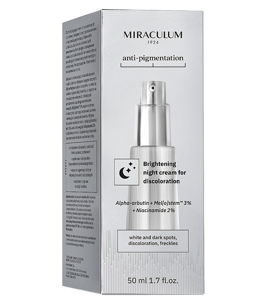 Изсветляващ нощен крем против пигментни петна 50 ml снимка