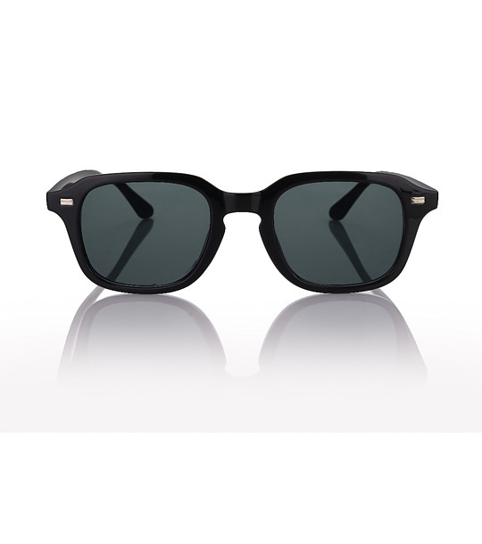 Слънчеви очила с черна рамка и сиви стъкла снимка