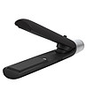 Мини преса за коса с USB в черно-2 снимка