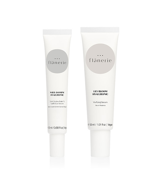 Комплект серуми за лице и околоочен контур Set Healthy Glow Routine 2 броя снимка