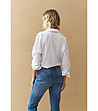Сини дамски дънки с прав крачол DENIM-3 снимка
