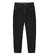 Дамски тъмносини дънки с прав крачол DENIM-2 снимка