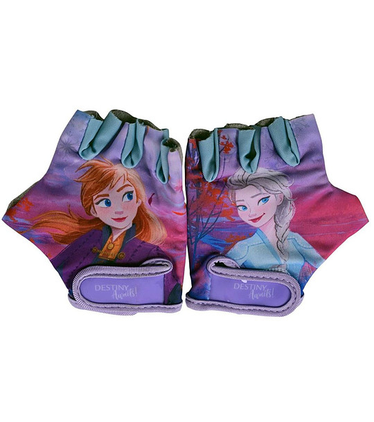 Детски велосипедни ръкавици Frozen с принт снимка