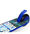 Тъмносин скутер Stunt Scooter-3 снимка