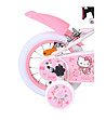 Розов детски велосипед с помощни колела HELLO KITTY 12 инча-2 снимка