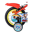 Червен детски велосипед с помощни колела PAW PATROL 12 инча-2 снимка
