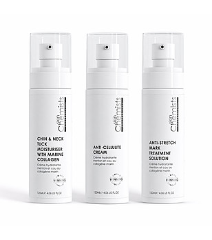 Бял комплект за тяло SC BODY SCULPT & FIRMING TRIO 3 x 120 ml снимка