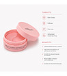 Розови пачове за очи Hydrating Hyaluronic Acid 20 чифта-4 снимка