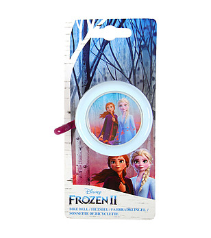 Син звънец за детски велосипед Frozen II снимка
