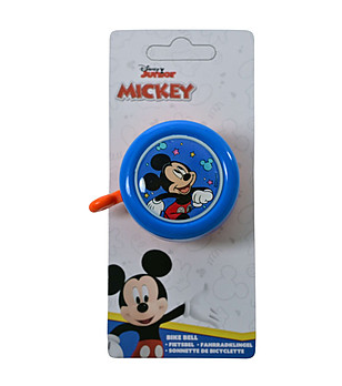 Син звънец за детски велосипед с принт Mickey Mouse снимка