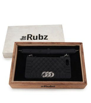 Черен калъф за iPhone 5 с каишка The Rubz снимка