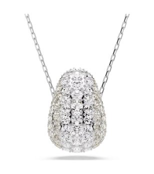 Дамско сребристо колие с кристали SUBLIMA Swarovski снимка