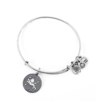 Сребриста гривна със зодия Лъв Alex and Ani снимка