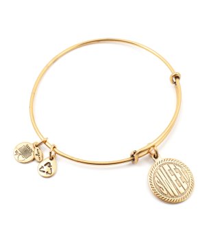 Дамска златиста гривна с висулки SWEET Alex And Ani снимка
